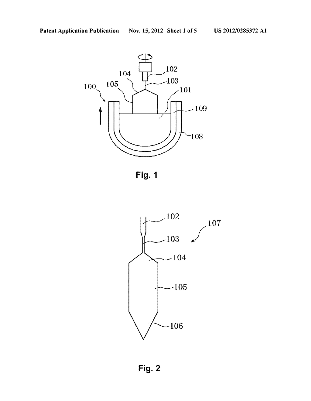 VITREOUS SILICA CRUCIBLE FOR PULLING SILICON SINGLE CRYSTAL, AND METHOD     FOR MANUFACTURING THE SAME - diagram, schematic, and image 02