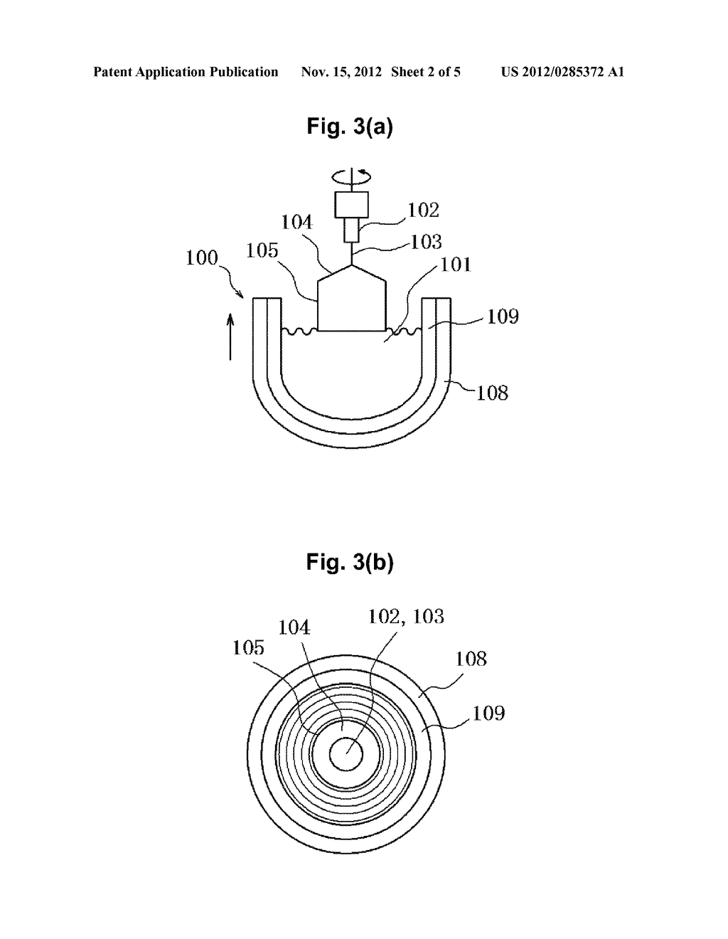 VITREOUS SILICA CRUCIBLE FOR PULLING SILICON SINGLE CRYSTAL, AND METHOD     FOR MANUFACTURING THE SAME - diagram, schematic, and image 03