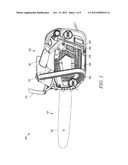 Hand-Held Work Apparatus Powered by Internal Combustion Engine diagram and image