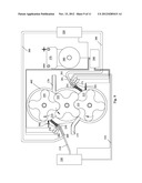 Internal combustion engine with direct air injection diagram and image