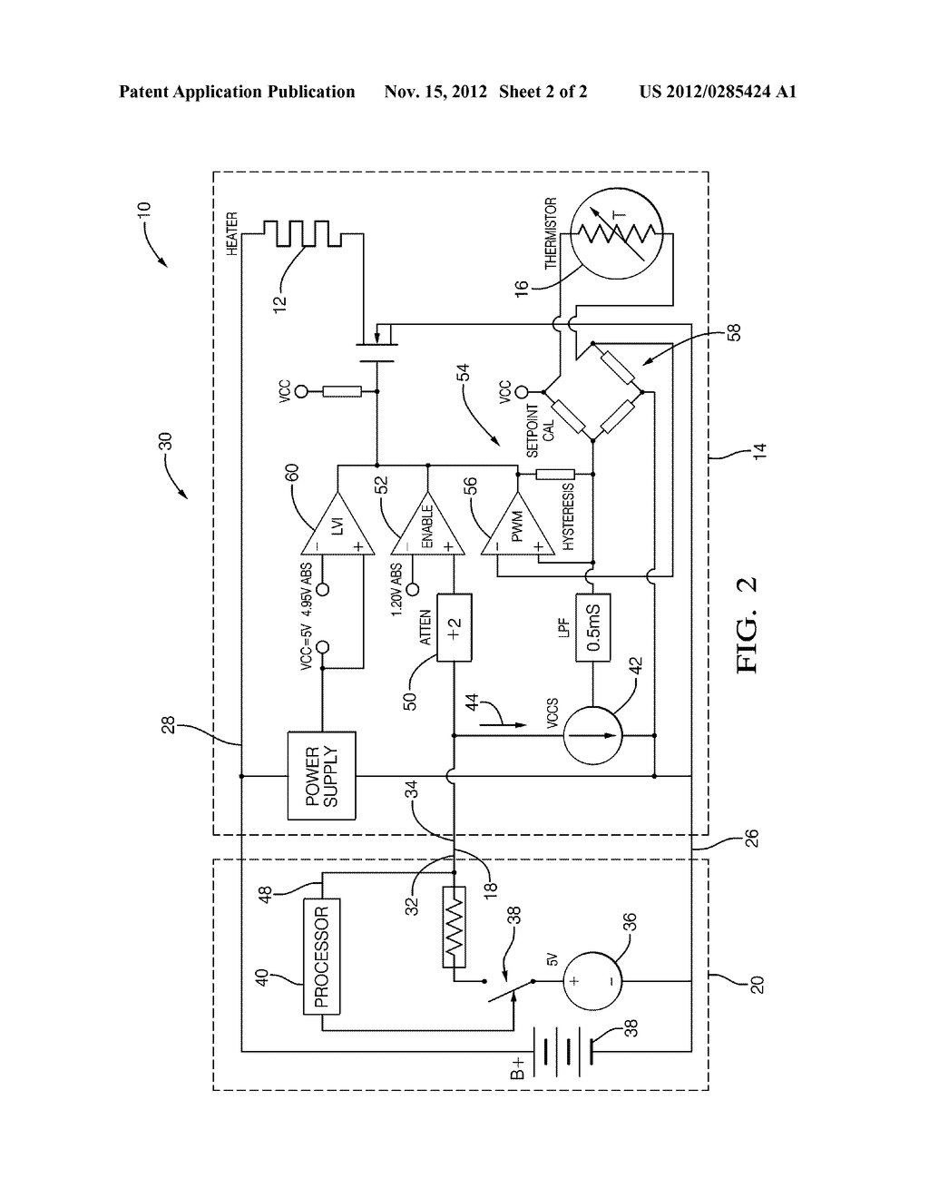 FUEL INJECTOR HEATER ELEMENT CONTROL VIA SINGLE DATA LINE - diagram, schematic, and image 03