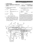 VARIABLE PNEUMATIC SEAR FOR PAINTBALL GUN diagram and image