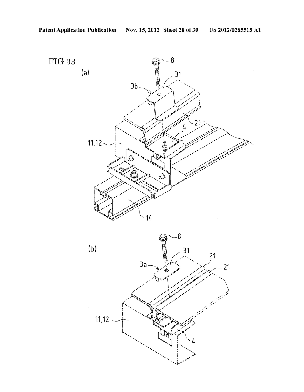 STRUCTURE INSTALLATION MOUNT, SUPPORT DEVICE FOR STRUCTURE INSTALLATION,     AND SOLAR PHOTOVOLTAIC SYSTEM - diagram, schematic, and image 29