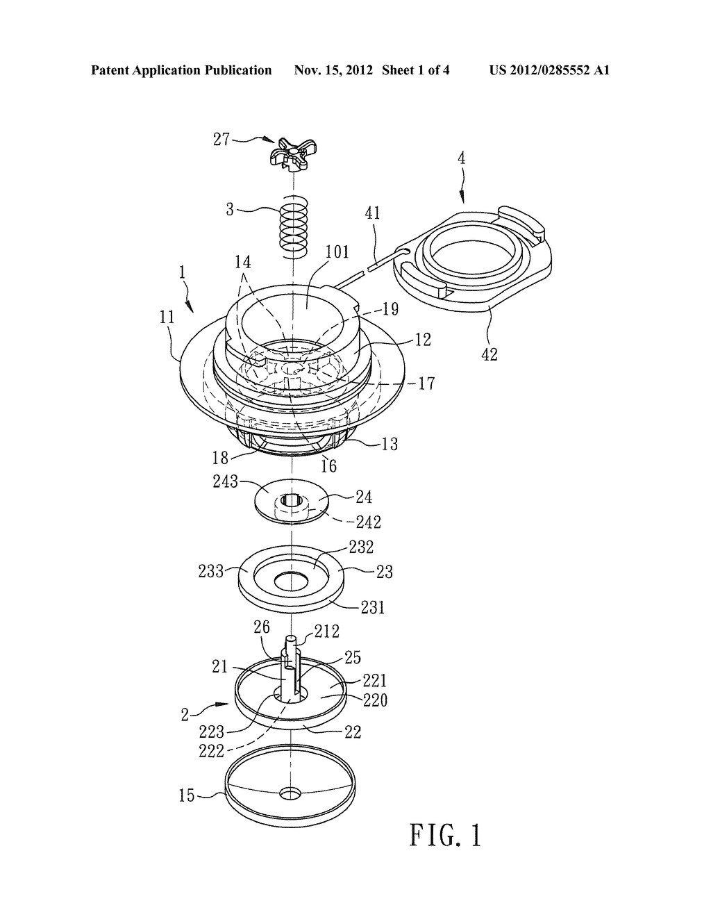 AIR VALVE DEVICE FOR AN INFLATABLE ARTICLE - diagram, schematic, and image 02