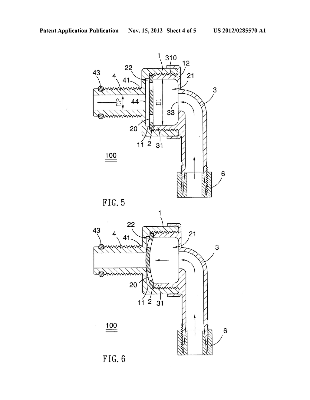 PIPE JOINT CAPABLE OF ABSORBING WATER HAMMER SHOCK - diagram, schematic, and image 05