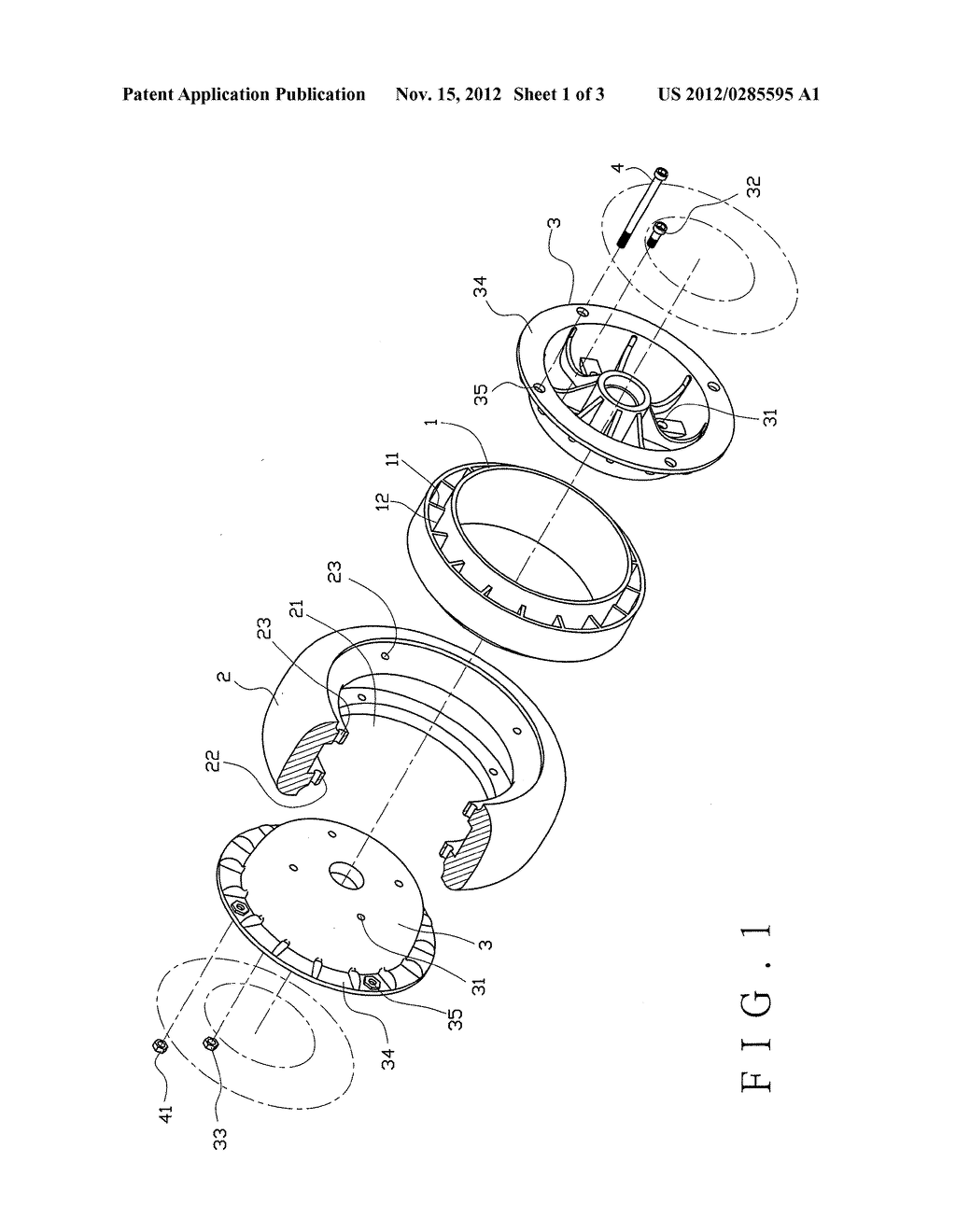 FOAM WHEEL ASSEMBLING AND POSITIONING STRUCTURE - diagram, schematic, and image 02