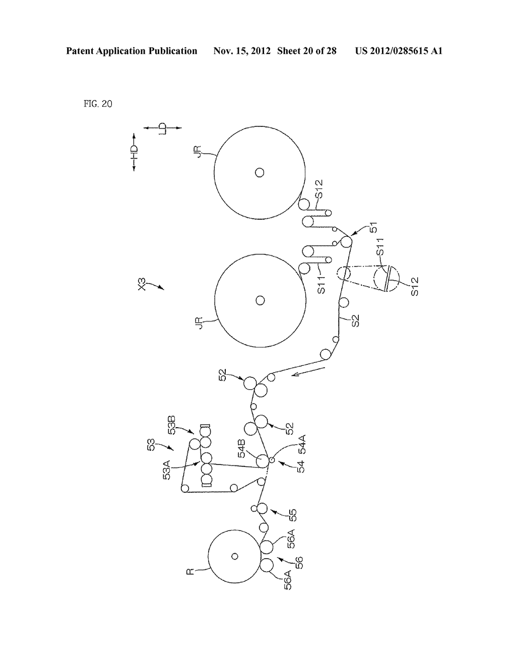 METHOD OF MANUFACTURING SECONDARY PAPER ROLL FOR TISSUE PAPER PRODUCTS - diagram, schematic, and image 21