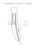 Ceramic core with composite insert for casting airfoils diagram and image