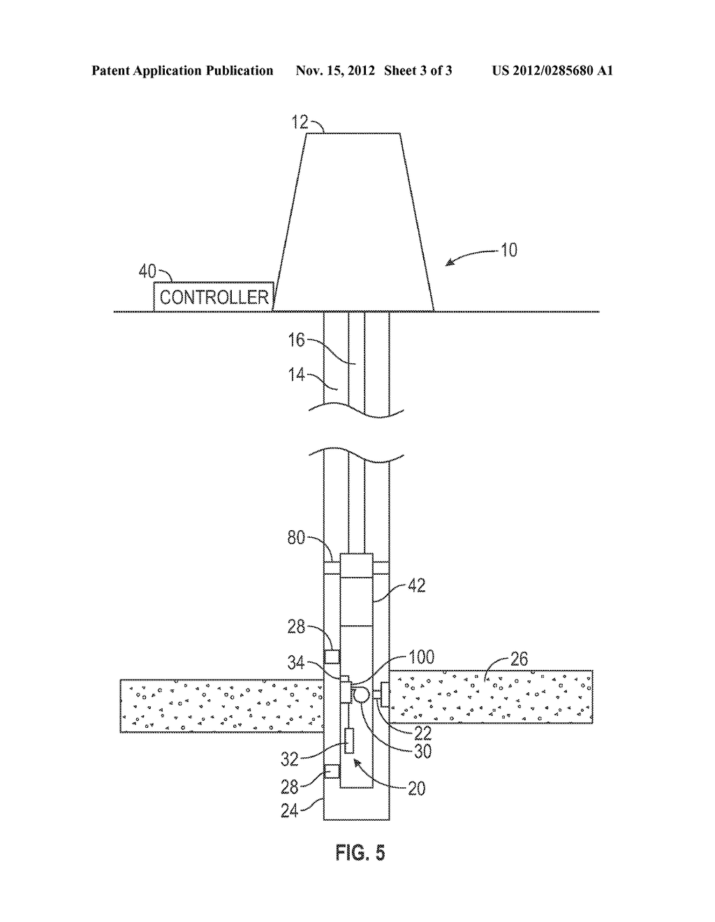 SEPARATION SYSTEM TO SEPARATE PHASES OF DOWNHOLE FLUIDS FOR INDIVIDUAL     ANALYSIS - diagram, schematic, and image 04