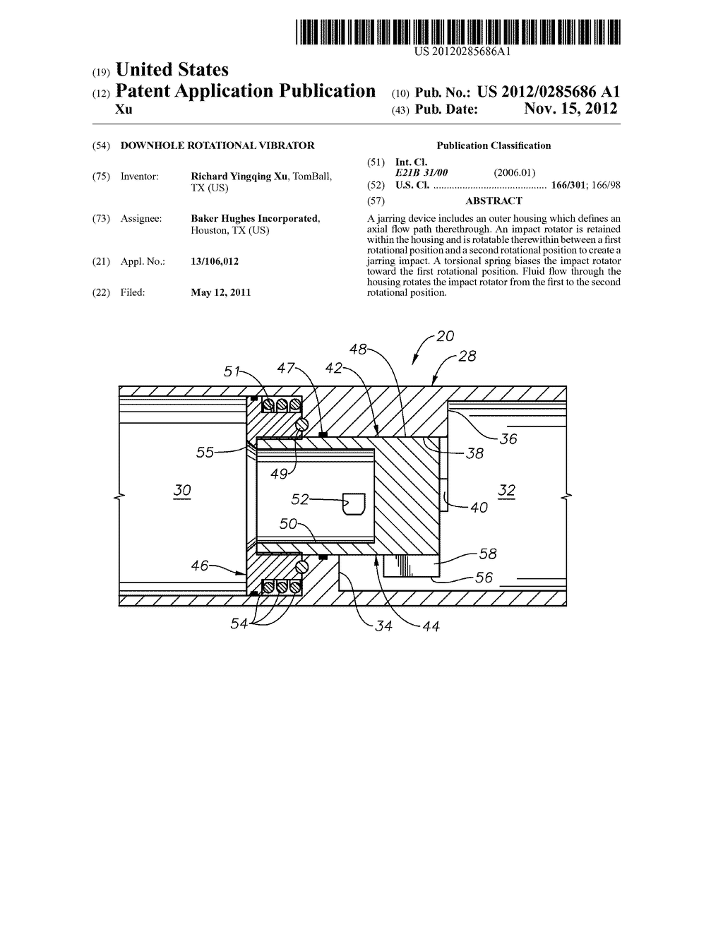 Downhole Rotational Vibrator - diagram, schematic, and image 01