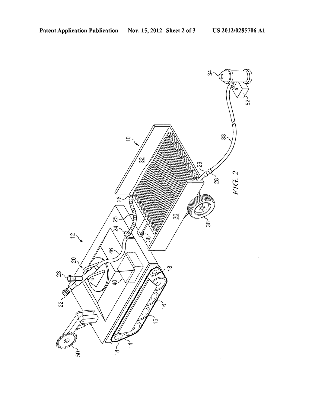 Fire Hose Deployment Device - diagram, schematic, and image 03