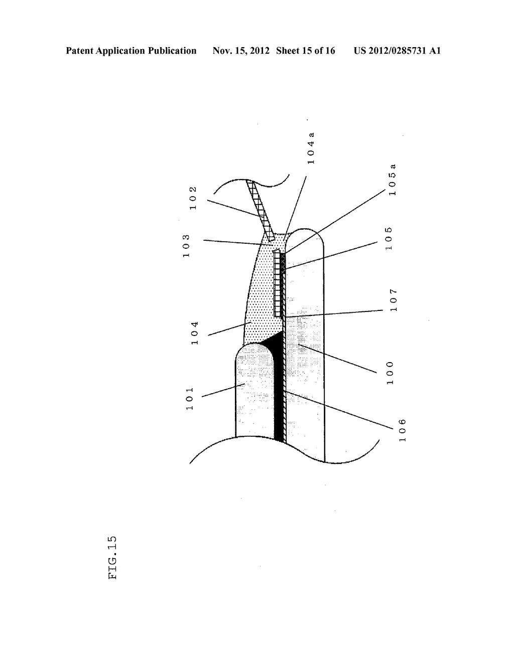 ELECTRODE BONDING STRUCTURE, AND MANUFACTURING METHOD FOR ELECTRODE     BONDING STRUCTURE - diagram, schematic, and image 16