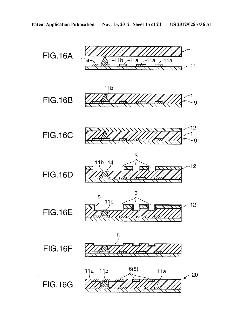 METHOD OF PRODUCING CIRCUIT BOARD BY ADDITIVE METHOD, AND CIRCUIT BOARD     AND MULTILAYER CIRCUIT BOARD OBTAINED BY THE METHOD - diagram, schematic, and image 16