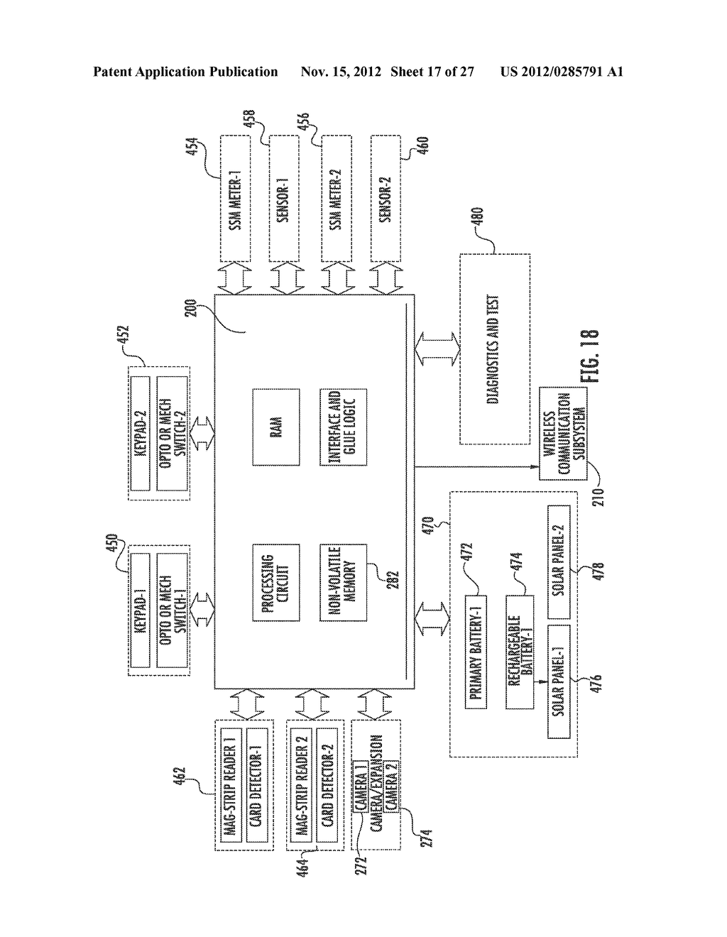 MULTIFUNCTIONAL ELECTRONIC PARKING METER - diagram, schematic, and image 18