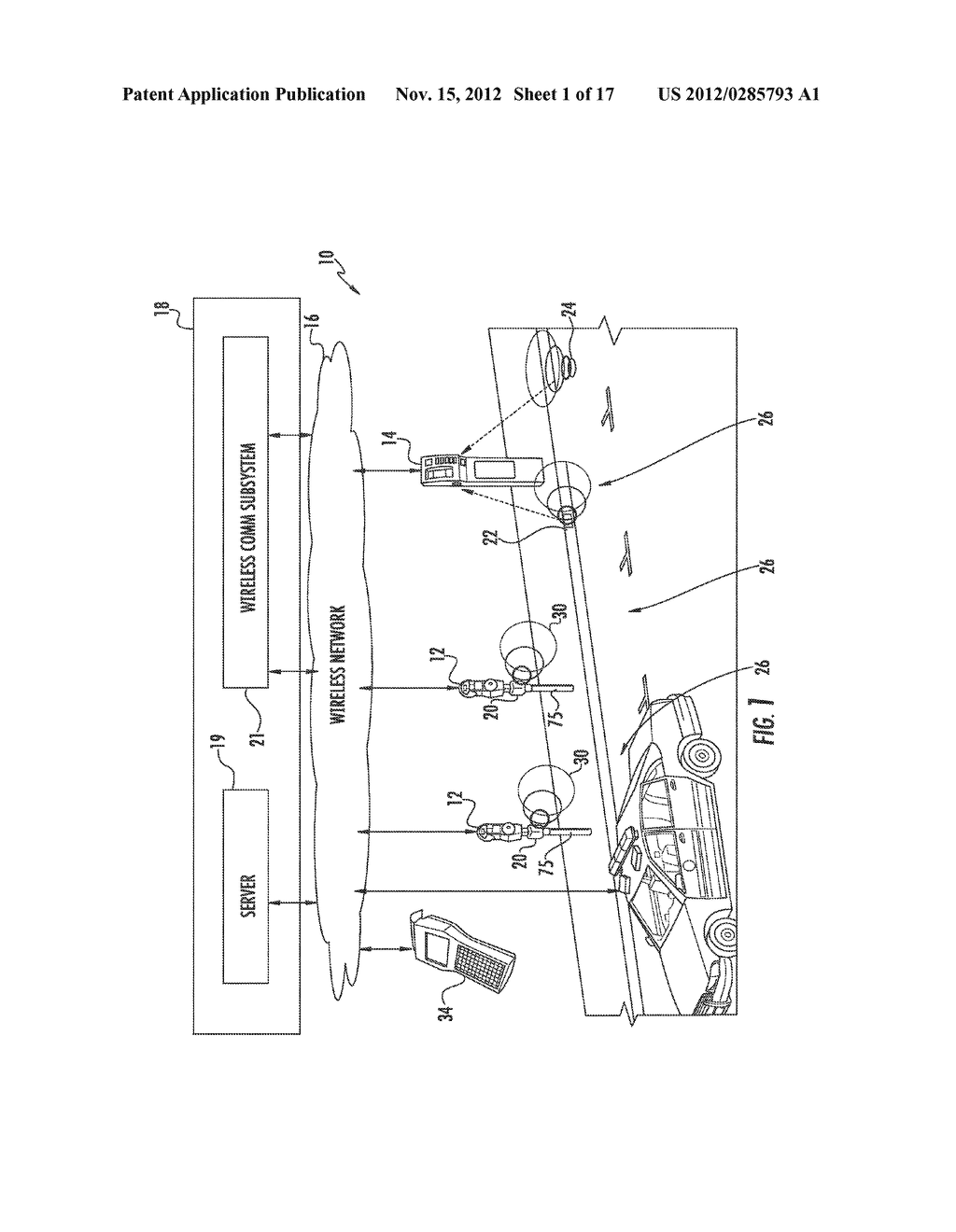 System and Method for Direct Transfer of Electronic Parking Meter Data - diagram, schematic, and image 02