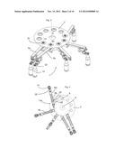 DEVICE AND METHOD FOR TRANSPORTING CONTAINERS diagram and image