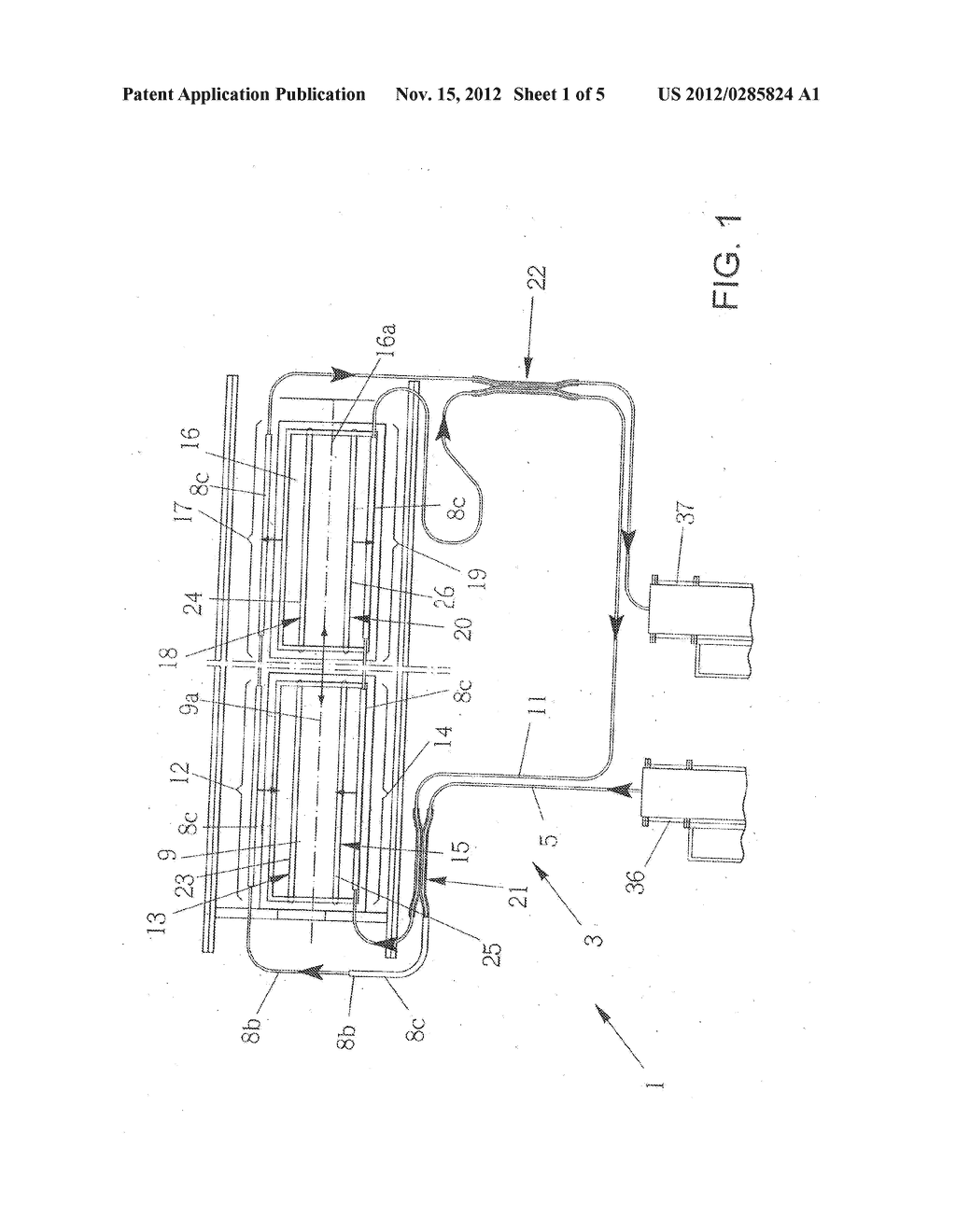 Anodizing Treatment Station In A Vertical Paint Plant Of Aluminum Profiles     And Paint Plant Integrating Such Anodizing Treatment Station - diagram, schematic, and image 02