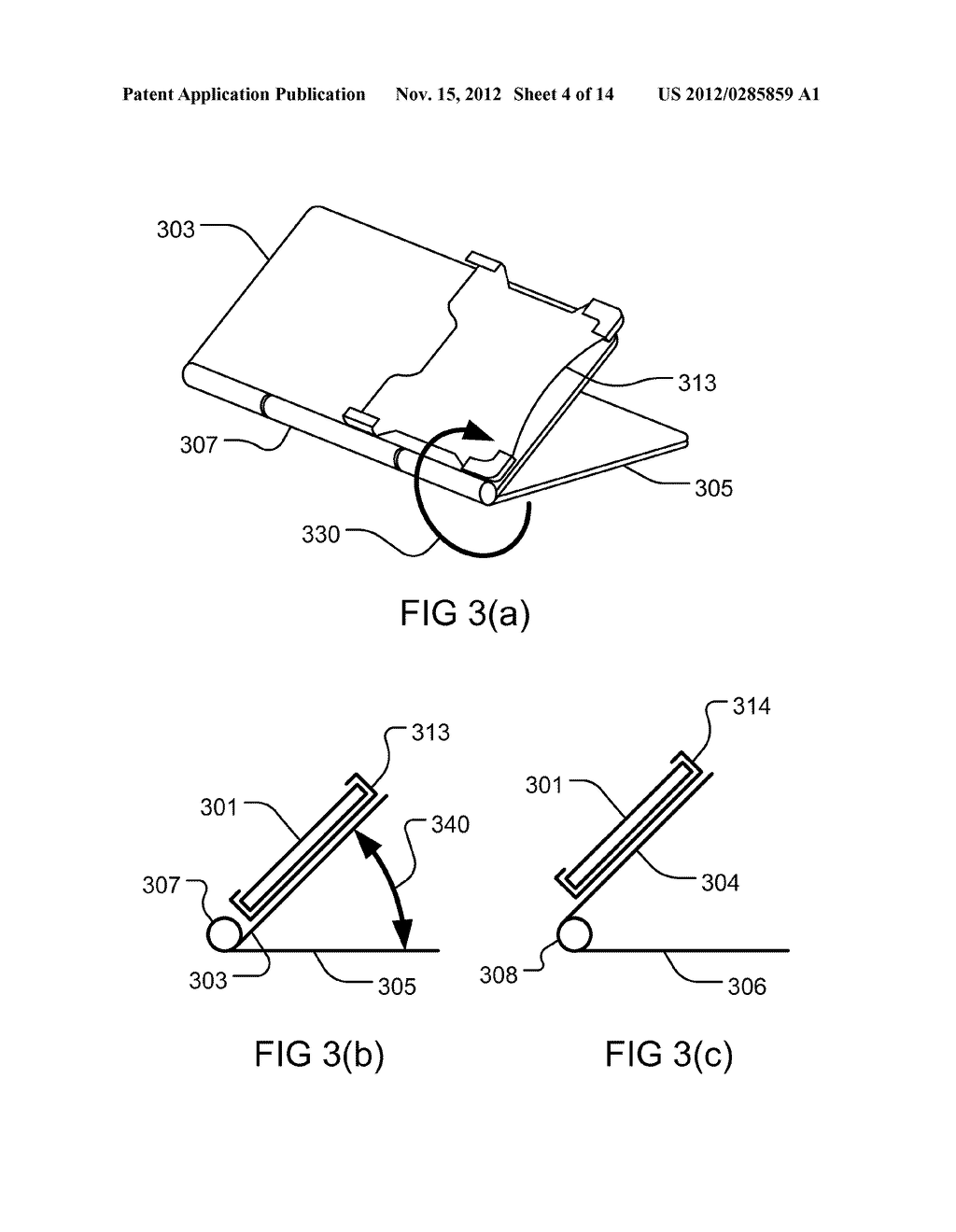 TABLET COMPUTER CASE FOR MULTIPLE VIEWING ORIENTATIONS - diagram, schematic, and image 05