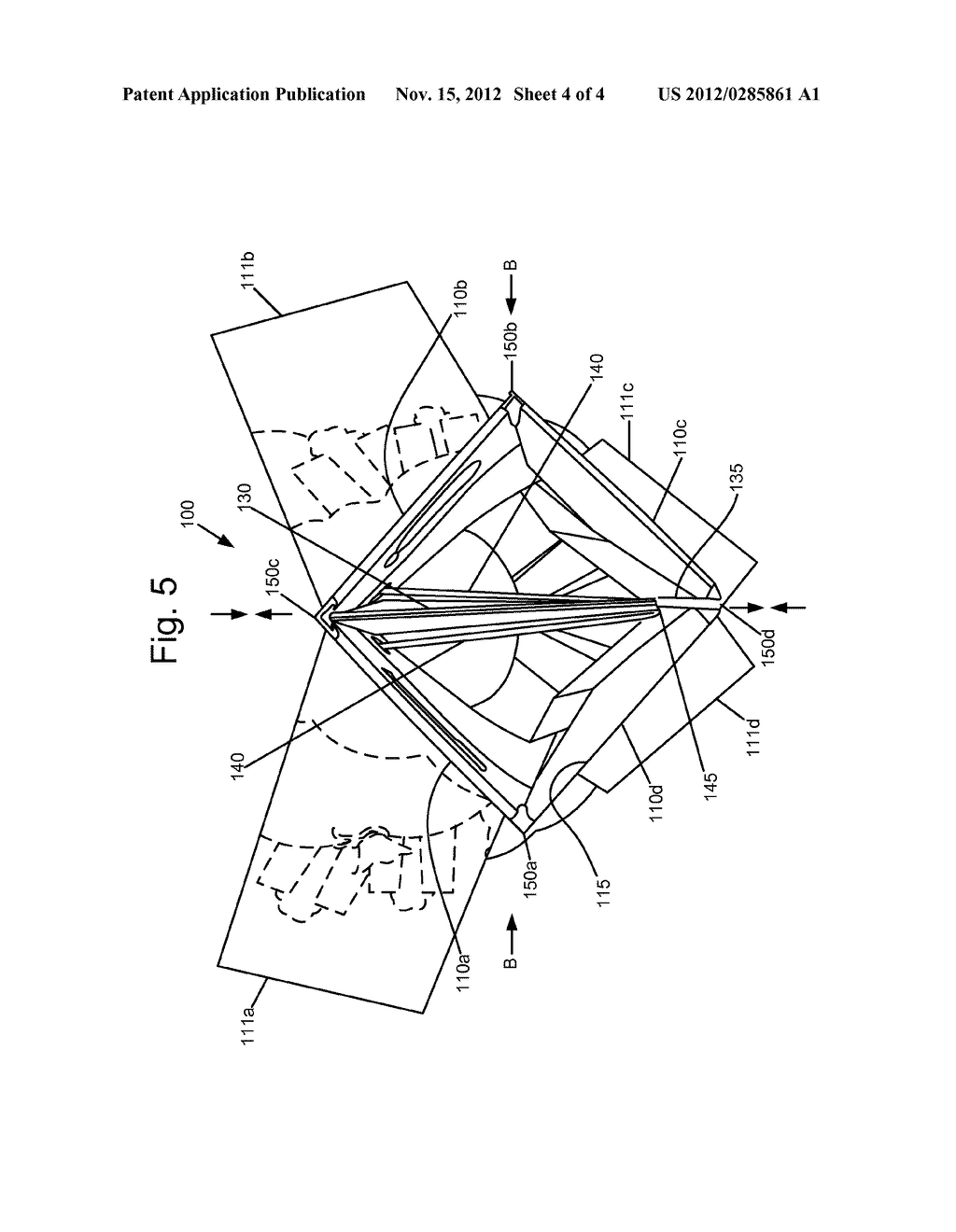 TENSIONED POP-UP GIFT CARD HOLDER - diagram, schematic, and image 05