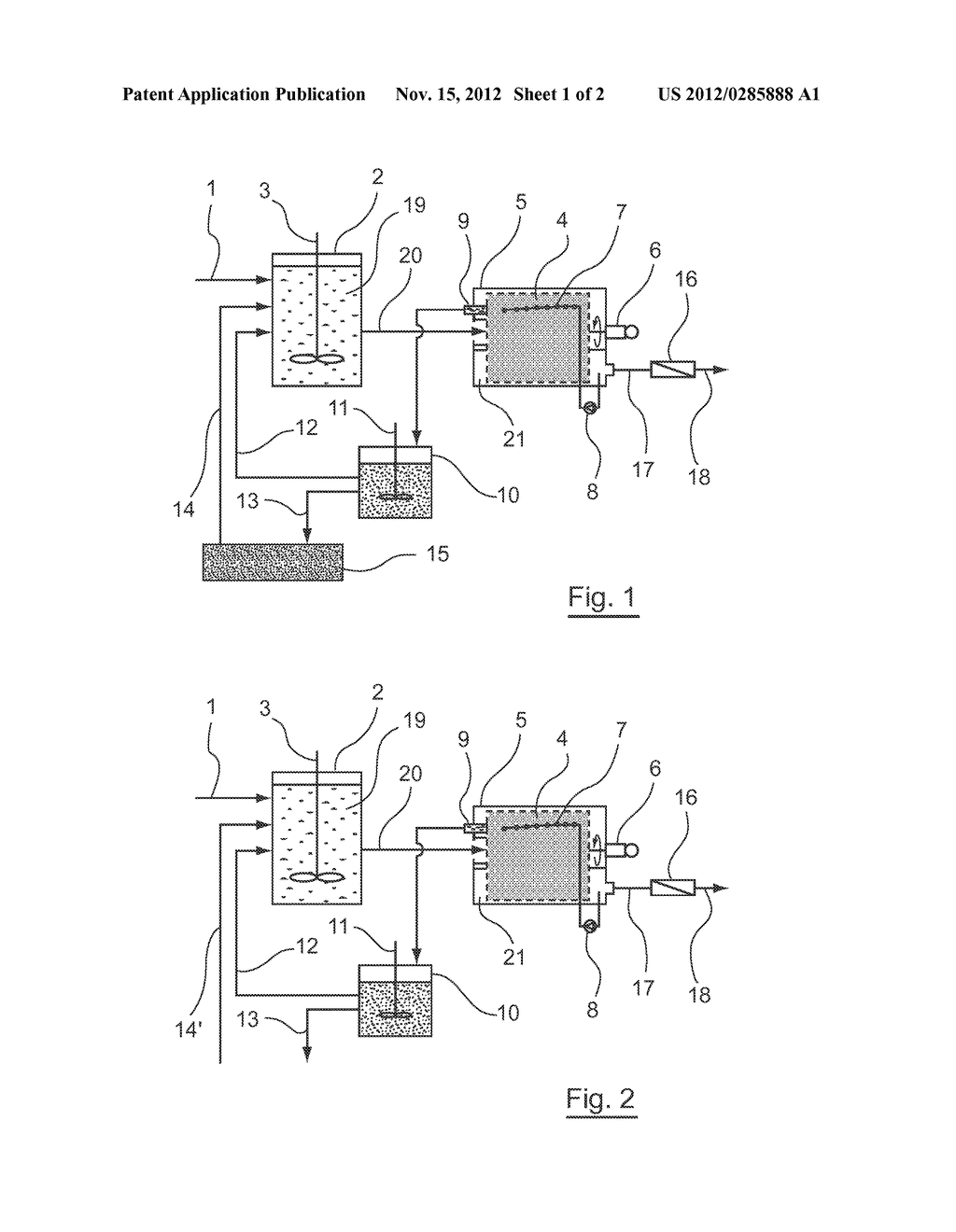 METHOD FOR PRODUCING POTABLE WATER AND/OR PURIFYING WATER INCLUDING THE     ELIMINATION OF A TARGET COMPOUND AND FILTRATION WITHIN A FILTER DRUM - diagram, schematic, and image 02