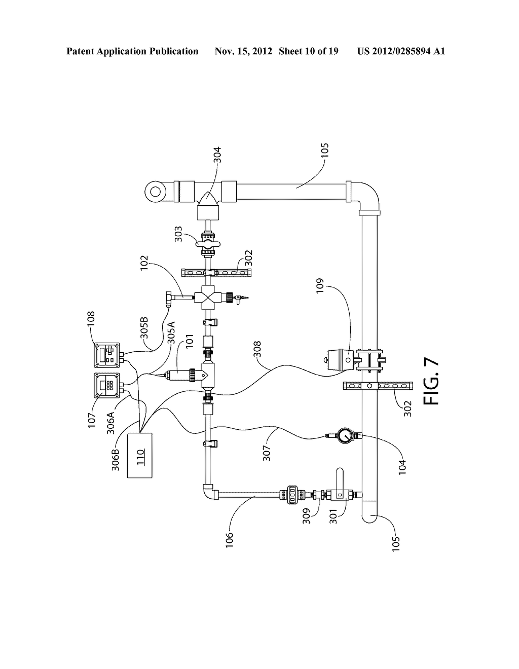 SYSTEM AND METHOD FOR THE TREATMENT OF WASTEWATER - diagram, schematic, and image 11