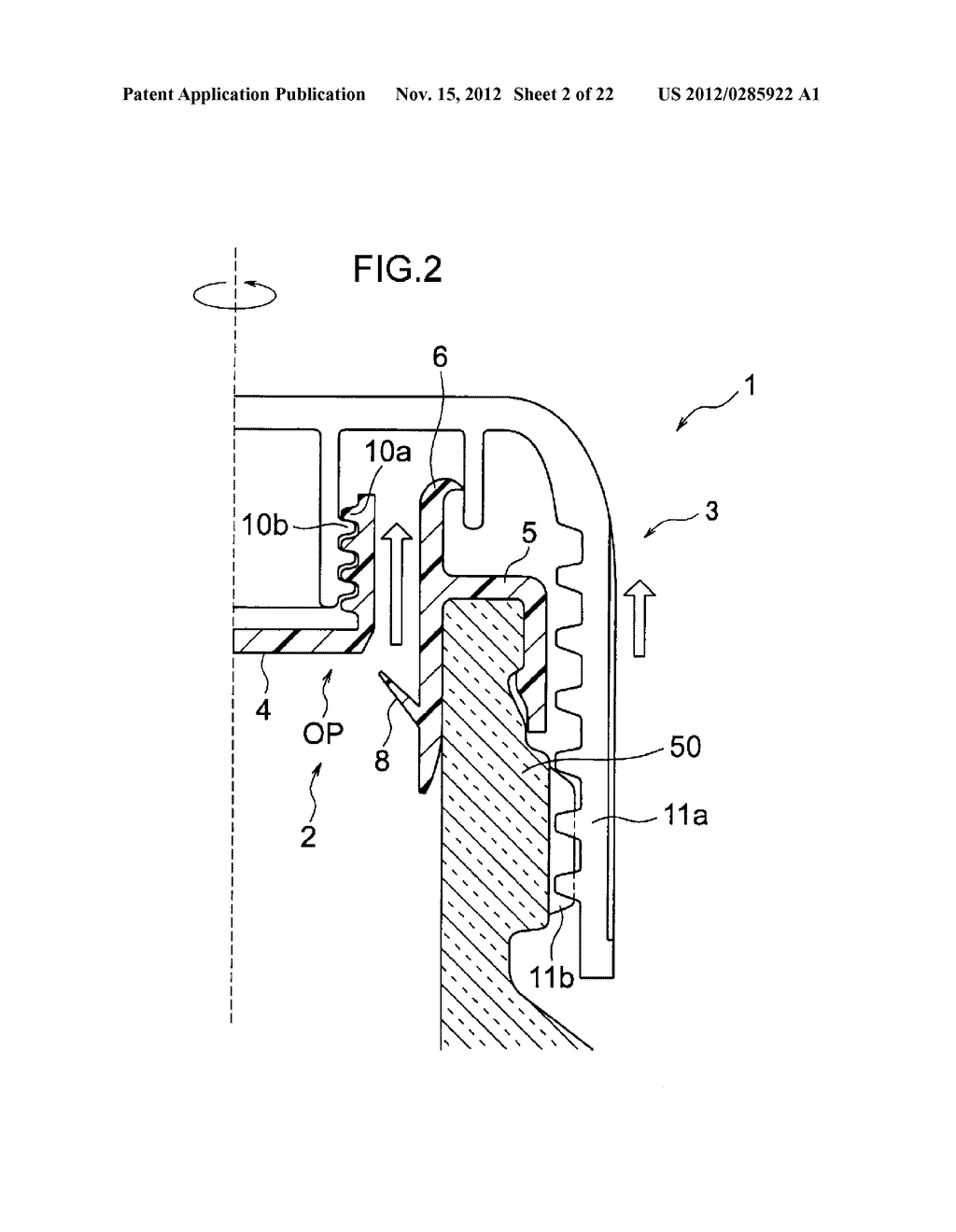 CAP AND COVERED CONTAINER - diagram, schematic, and image 03