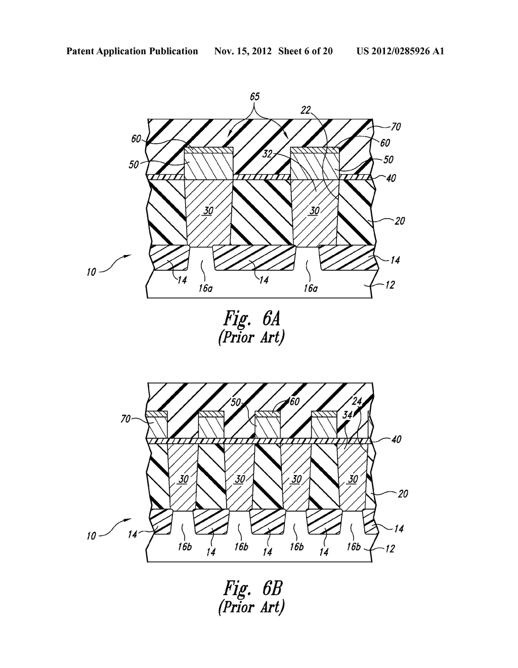 DUAL-DAMASCENE BIT LINE STRUCTURES FOR MICROELECTRONIC DEVICES AND METHODS     OF FABRICATING MICROELECTRONIC DEVICES - diagram, schematic, and image 07