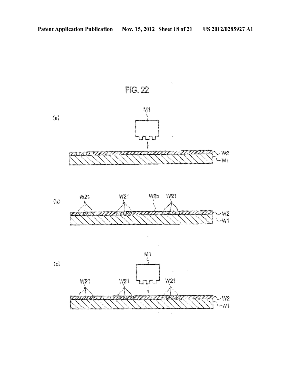 METHOD OF FORMING MICROPATTERN, DIE FORMED BY THIS METHOD OF FORMING     MICROPATTERN, TRANSFER METHOD AND MICROPATTERN FORMING METHOD USING THIS     DIE - diagram, schematic, and image 19