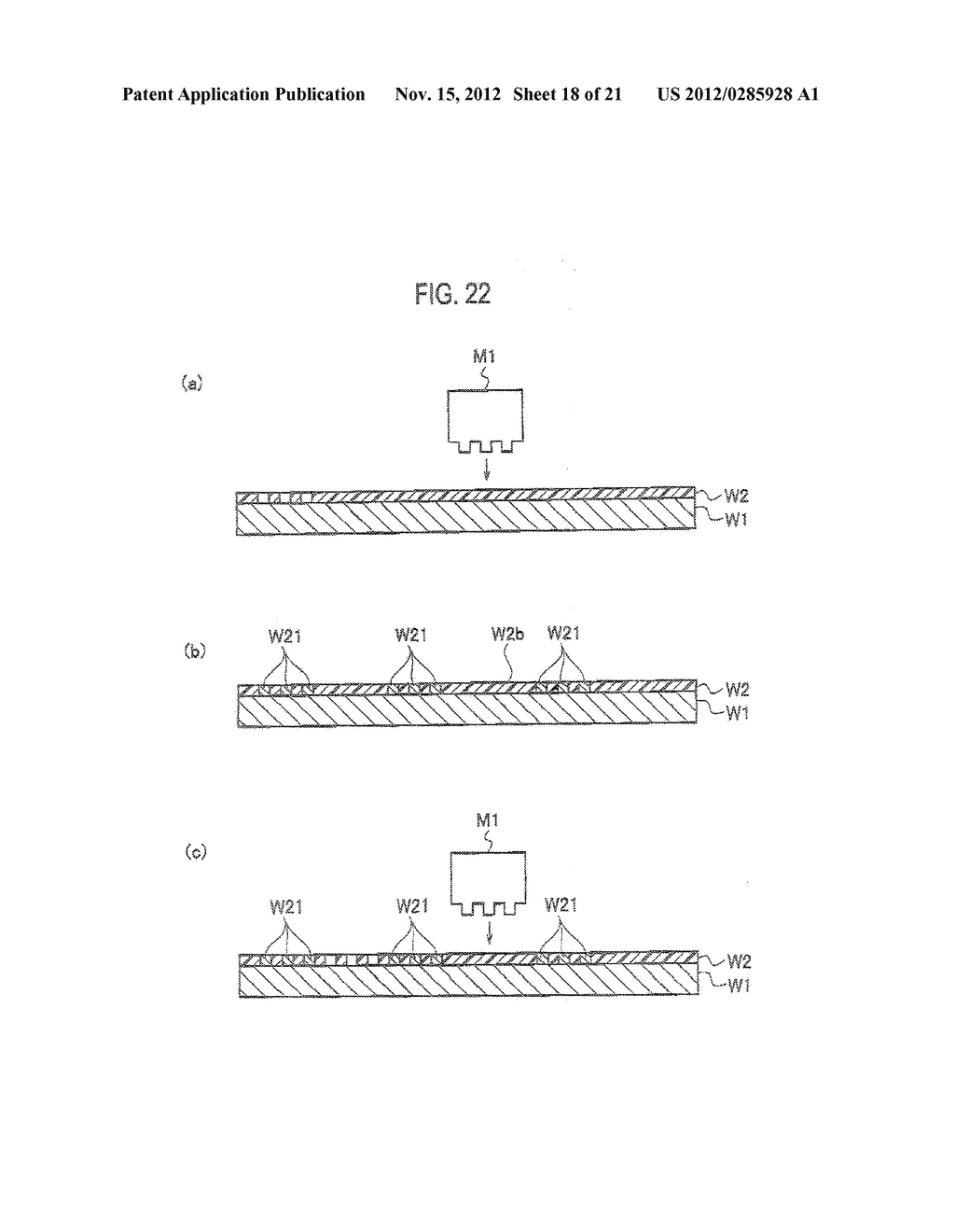 METHOD OF FORMING MICROPATTERN, DIE FORMED BY THIS METHOD OF FORMING     MICROPATTERN, TRANSFER METHOD AND MICROPATTERN FORMING METHOD USING THIS     DIE - diagram, schematic, and image 19