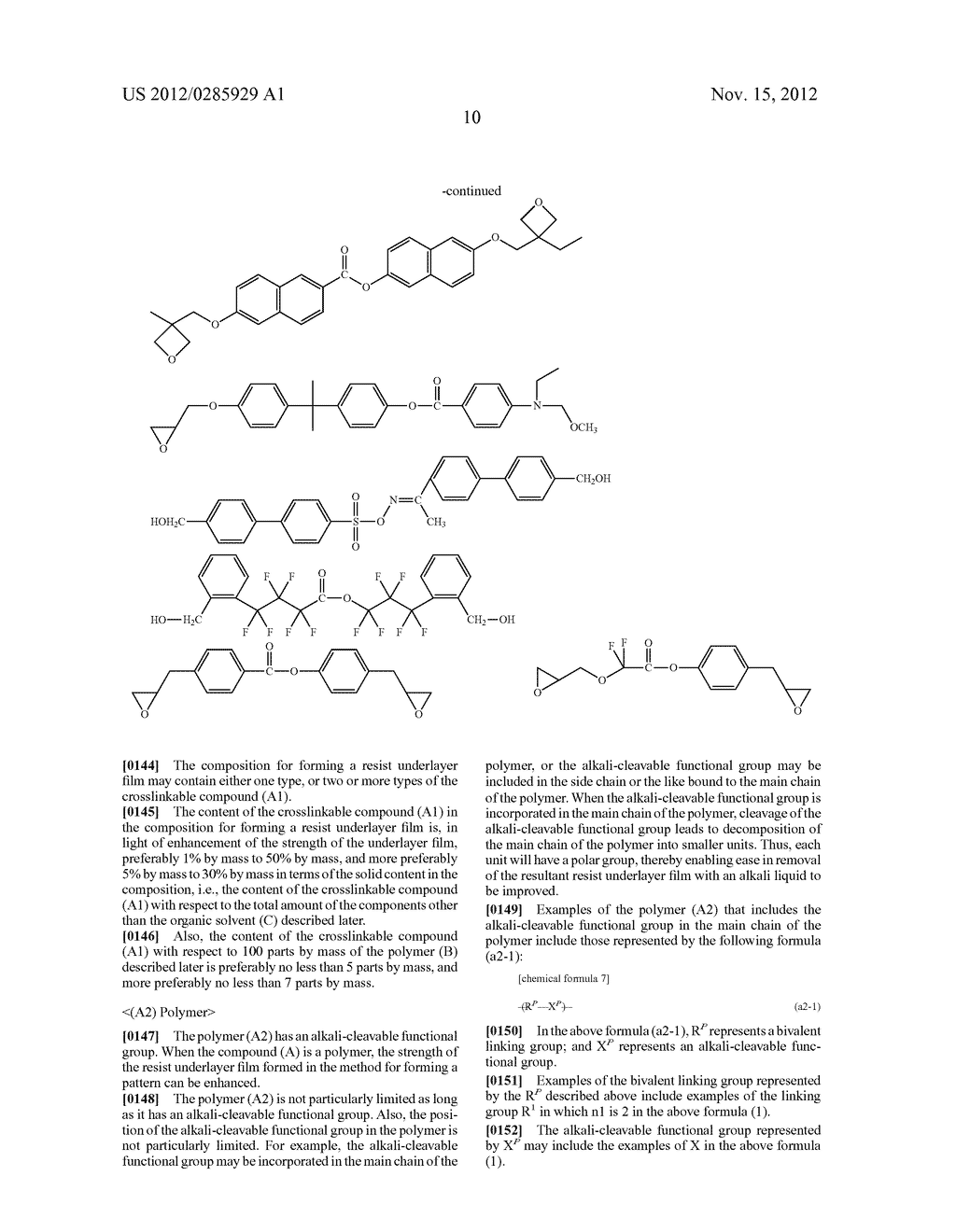 PATTERN-FORMING METHOD, AND COMPOSITION FOR FORMING RESIST UNDERLAYER FILM - diagram, schematic, and image 11