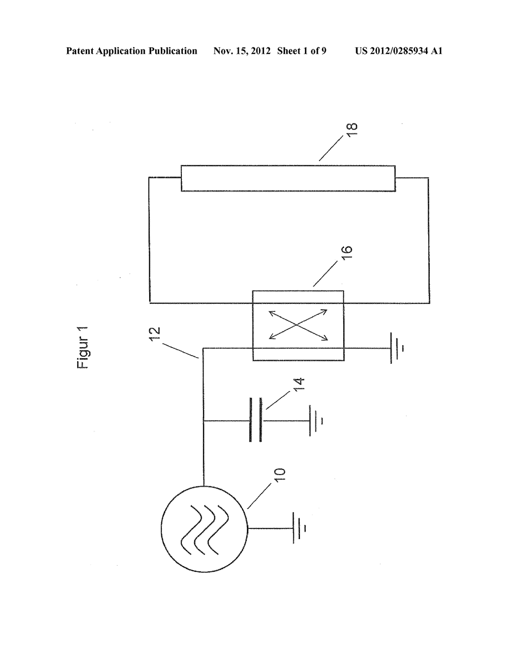 DEVICE AND METHOD FOR GENERATING A PLASMA BY MEANS OF A TRAVELING WAVE     RESONATOR - diagram, schematic, and image 02