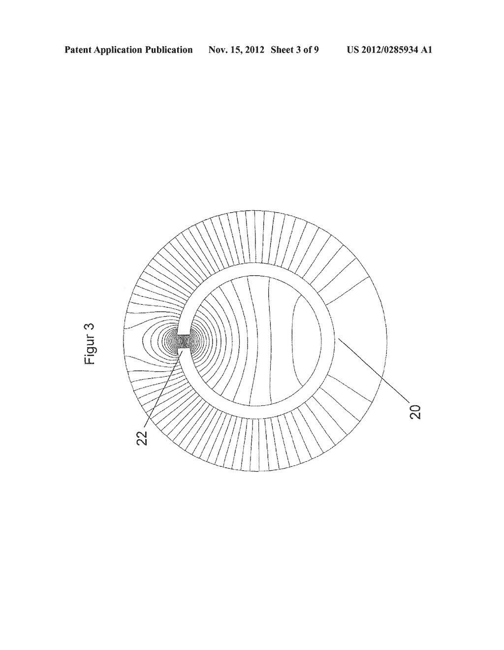 DEVICE AND METHOD FOR GENERATING A PLASMA BY MEANS OF A TRAVELING WAVE     RESONATOR - diagram, schematic, and image 04