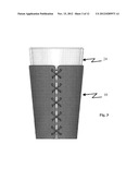 CONTAINER JACKET FOR A BEVERAGE GLASS diagram and image