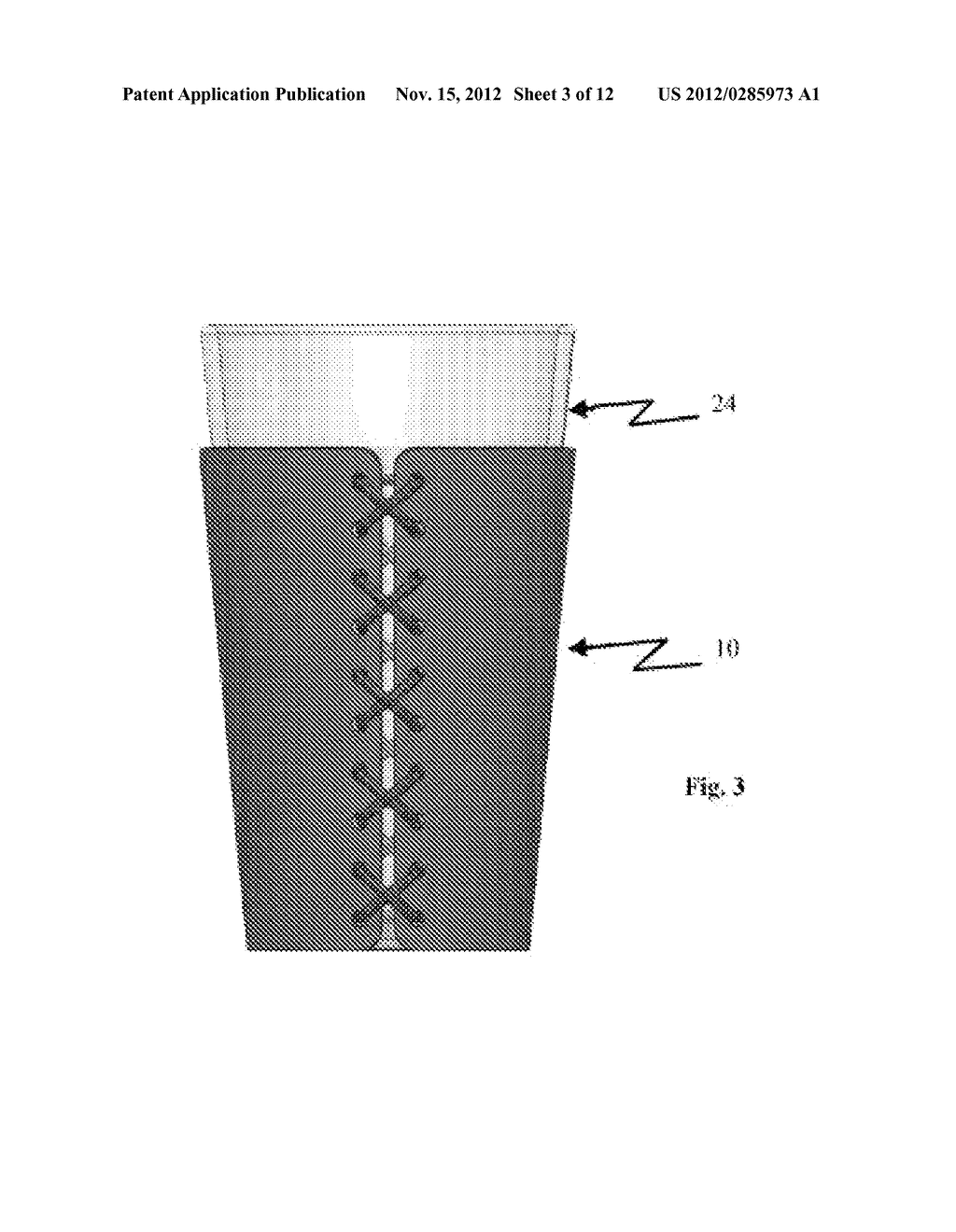 CONTAINER JACKET FOR A BEVERAGE GLASS - diagram, schematic, and image 04