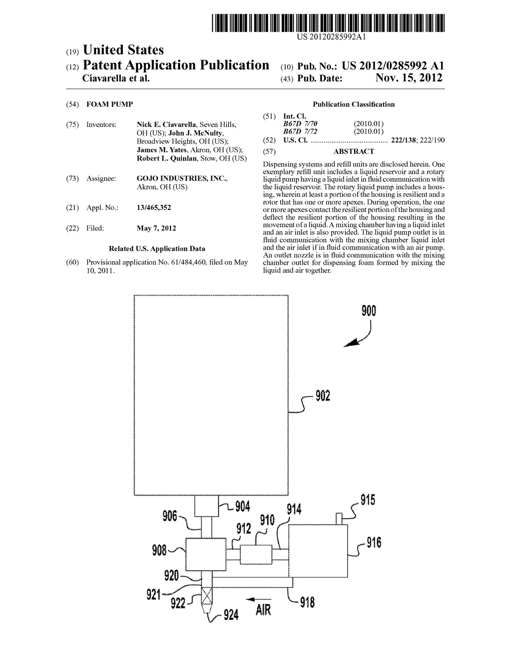 FOAM PUMP - diagram, schematic, and image 01