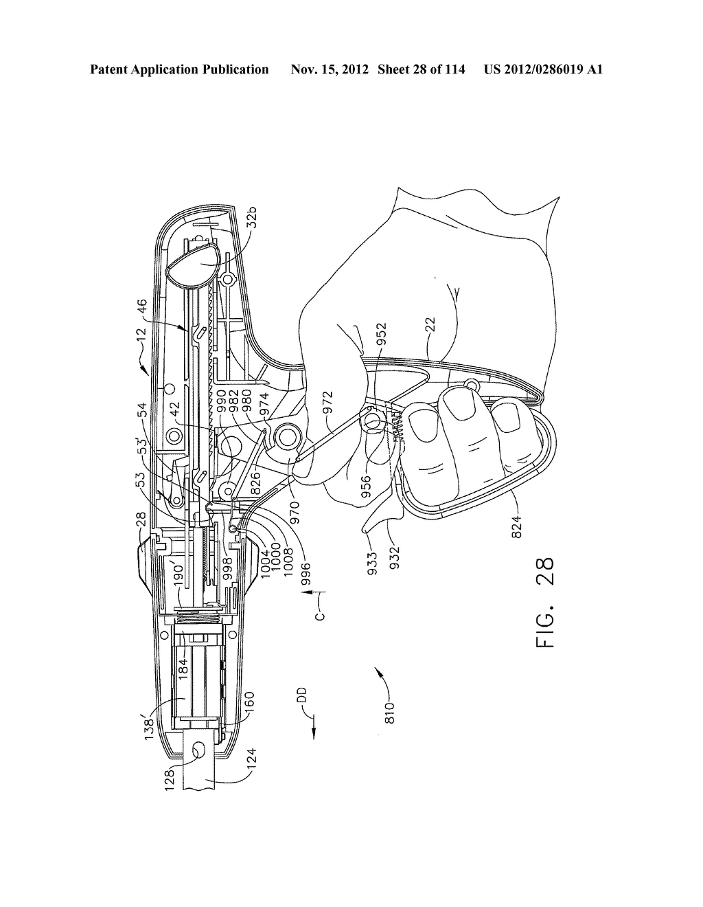 SURGICAL STAPLING APPARATUS WITH LOAD-SENSITIVE FIRING MECHANISM - diagram, schematic, and image 29