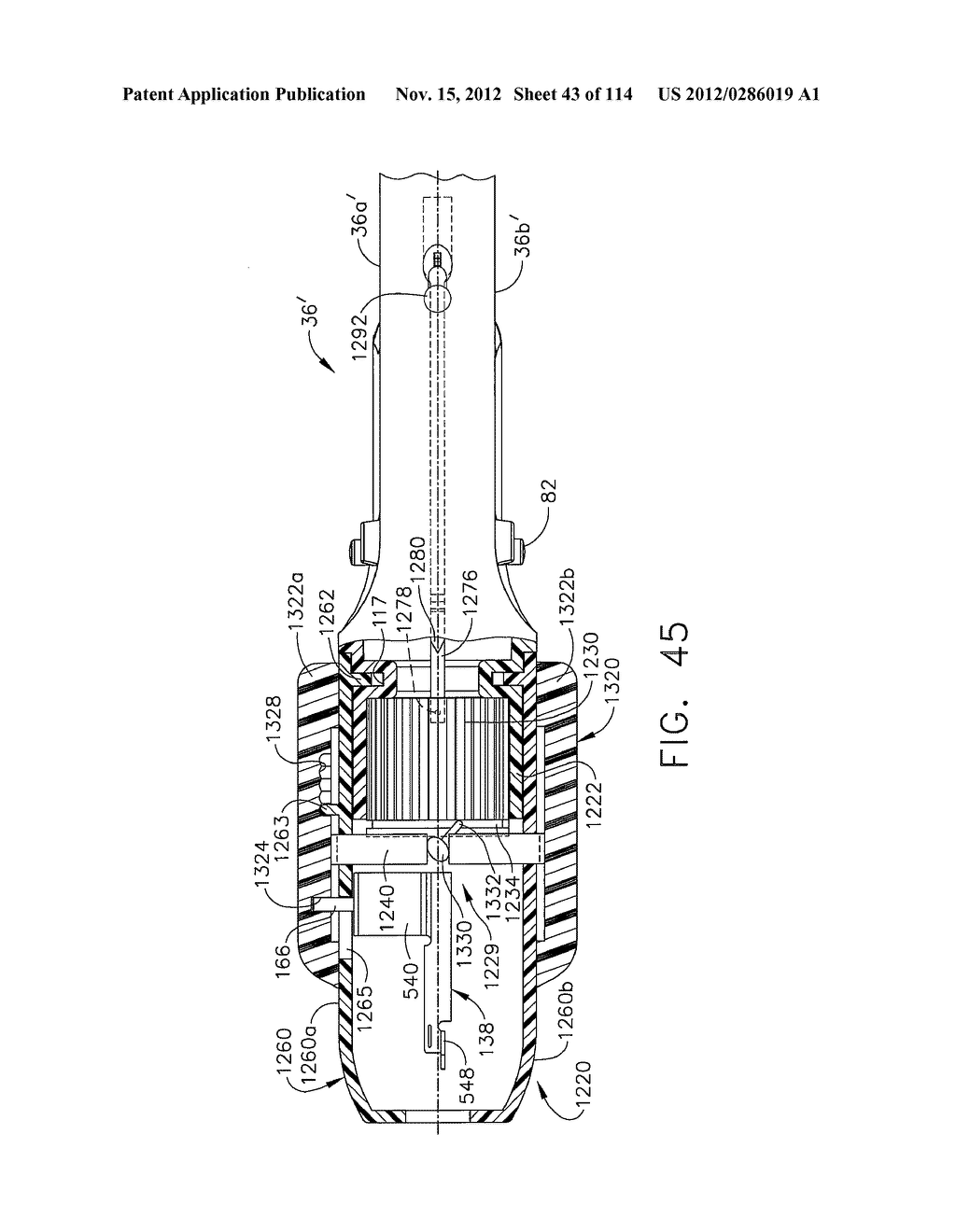 SURGICAL STAPLING APPARATUS WITH LOAD-SENSITIVE FIRING MECHANISM - diagram, schematic, and image 44