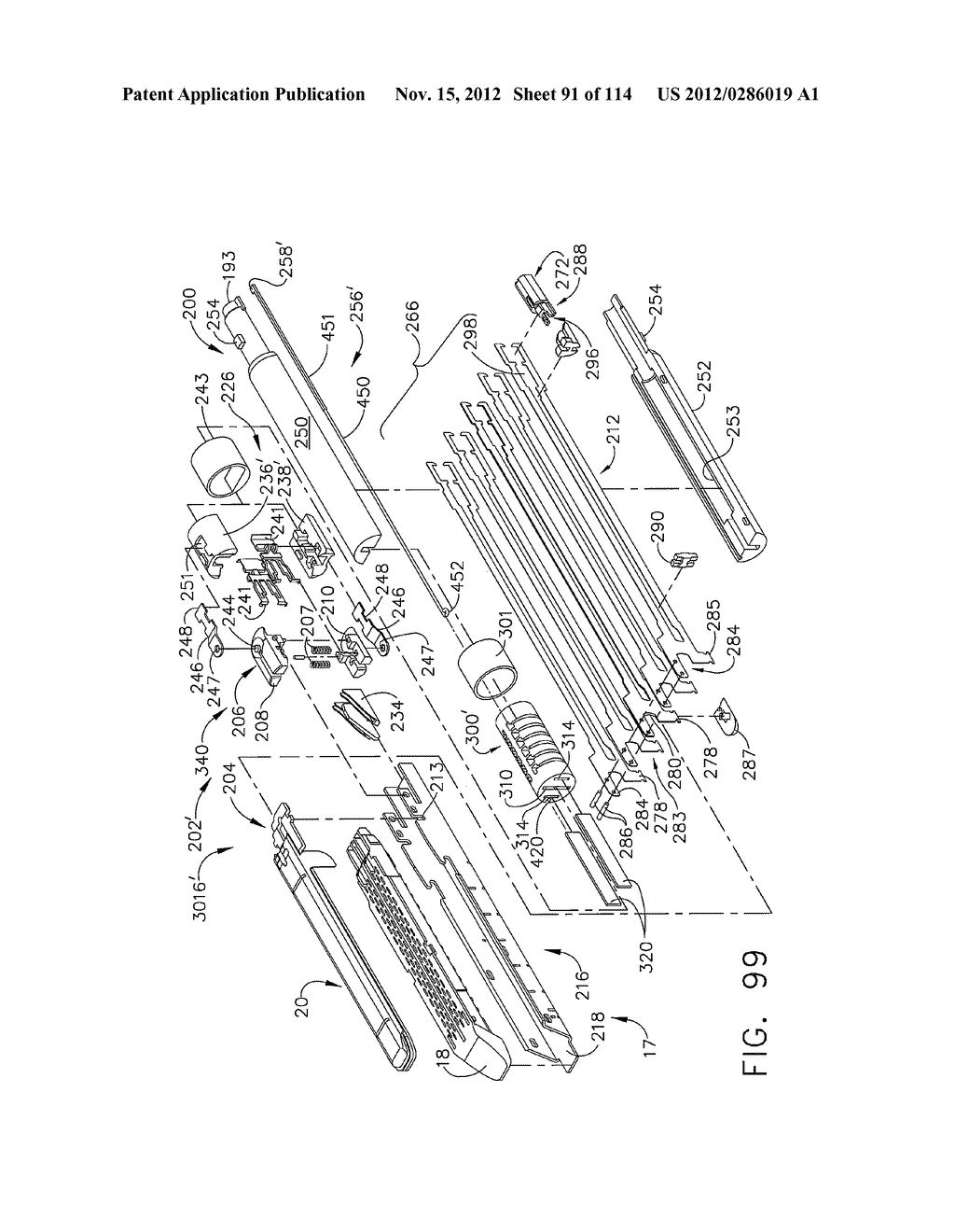 SURGICAL STAPLING APPARATUS WITH LOAD-SENSITIVE FIRING MECHANISM - diagram, schematic, and image 92