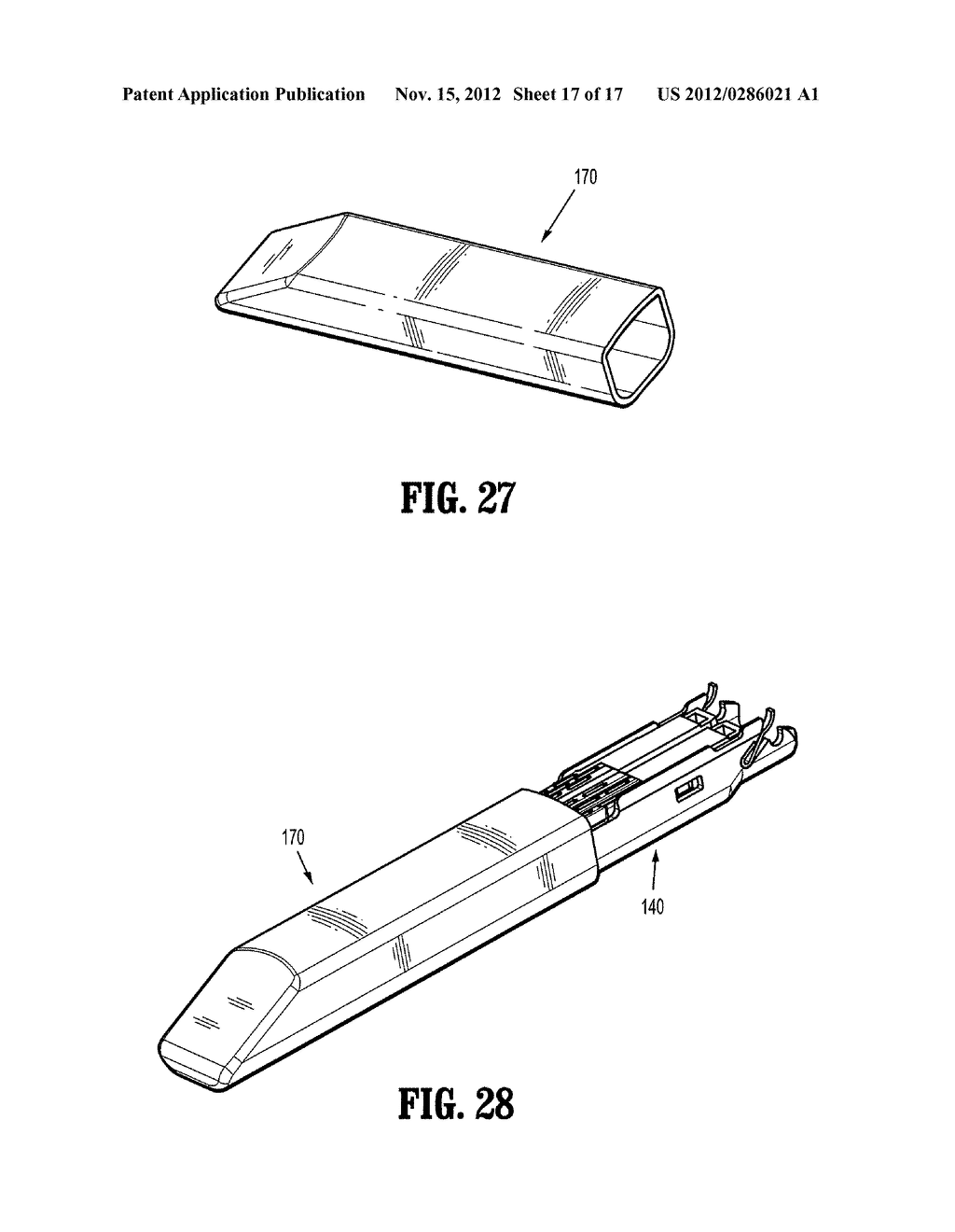 REPLACEABLE STAPLE CARTRIDGE - diagram, schematic, and image 18