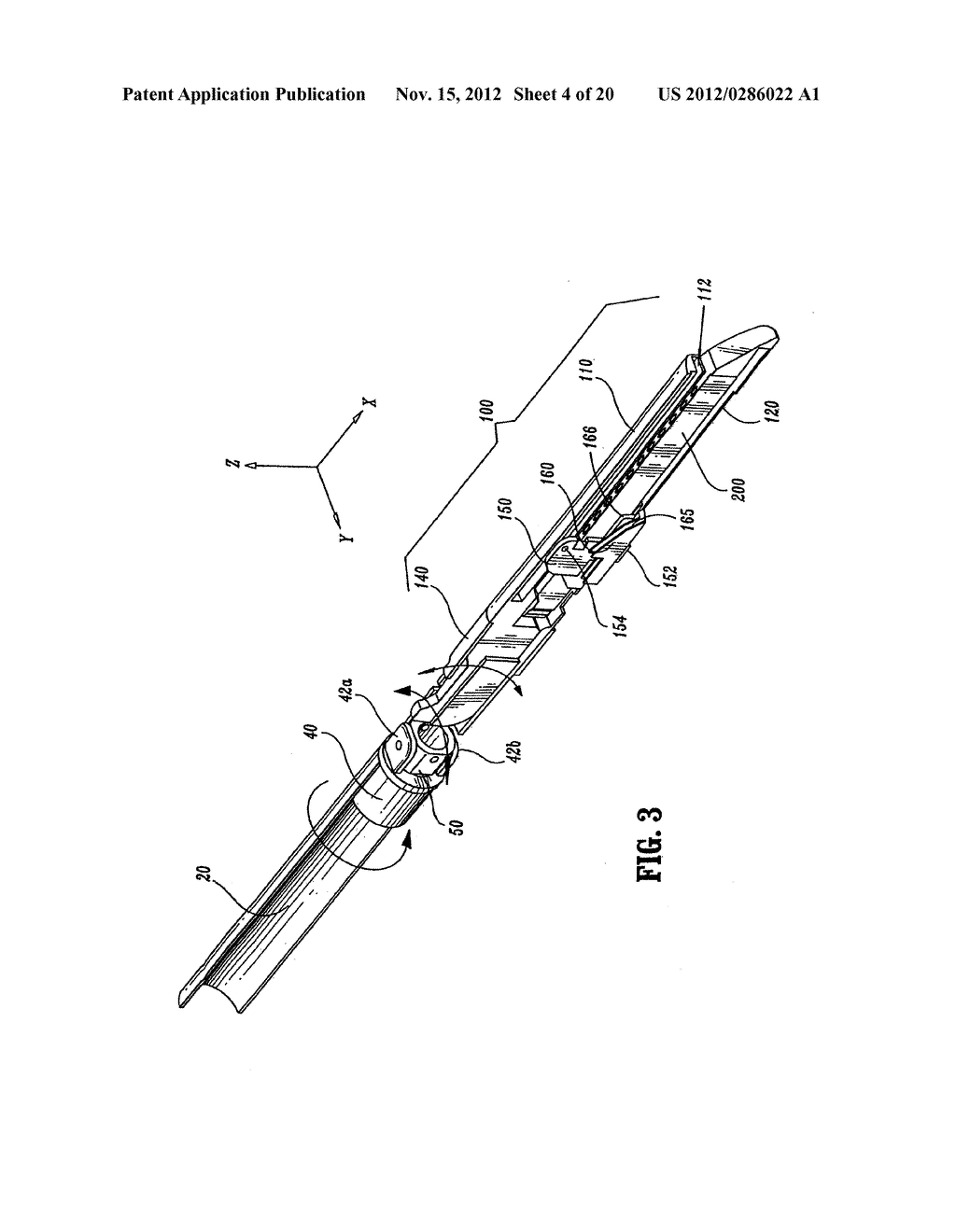 Surgical Stapler with Universal Articulation and Tissue Pre-Clamp - diagram, schematic, and image 05