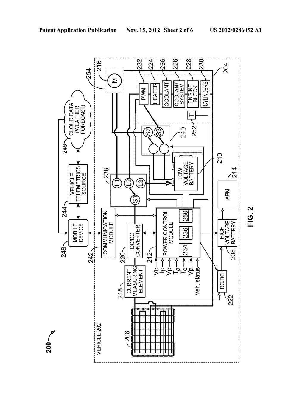 SYSTEM AND METHOD FOR SOLAR-POWERED ENGINE THERMAL MANAGEMENT - diagram, schematic, and image 03