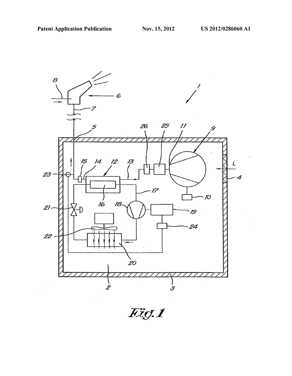 DEVICE FOR MAKING ARTIFICIAL SNOW - diagram, schematic, and image 02