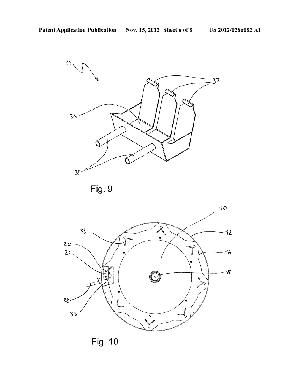 Hammer Mill, Rotor of a Hammer Mill, Hammer Pins, Catch Device and Fixing     Device - diagram, schematic, and image 07