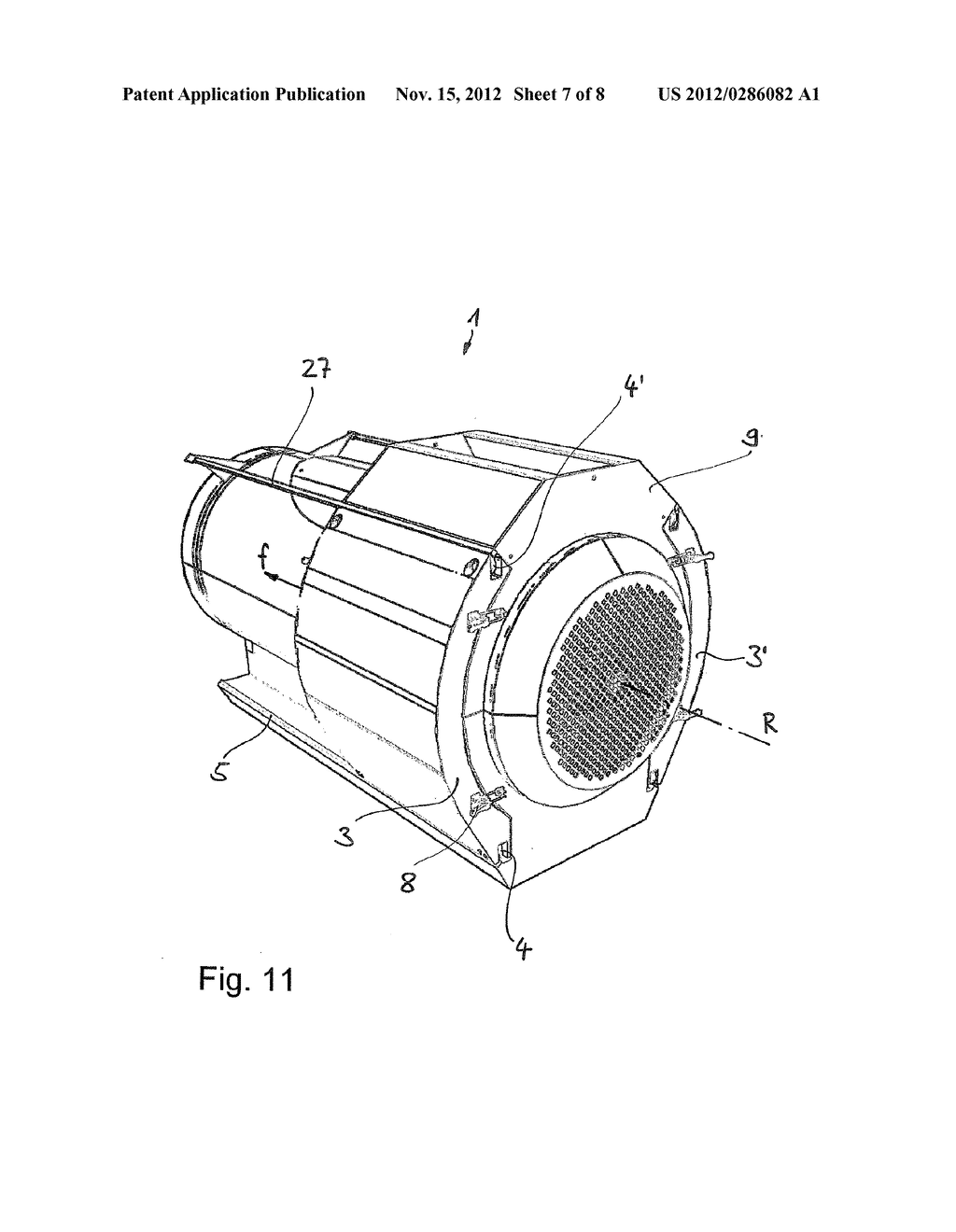 Hammer Mill, Rotor of a Hammer Mill, Hammer Pins, Catch Device and Fixing     Device - diagram, schematic, and image 08