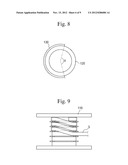 BOBBIN FOR LAYER WINDING OF SUPERCONDUCTING WIRE AND LAYER WINDING METHOD     USING THE SAME diagram and image
