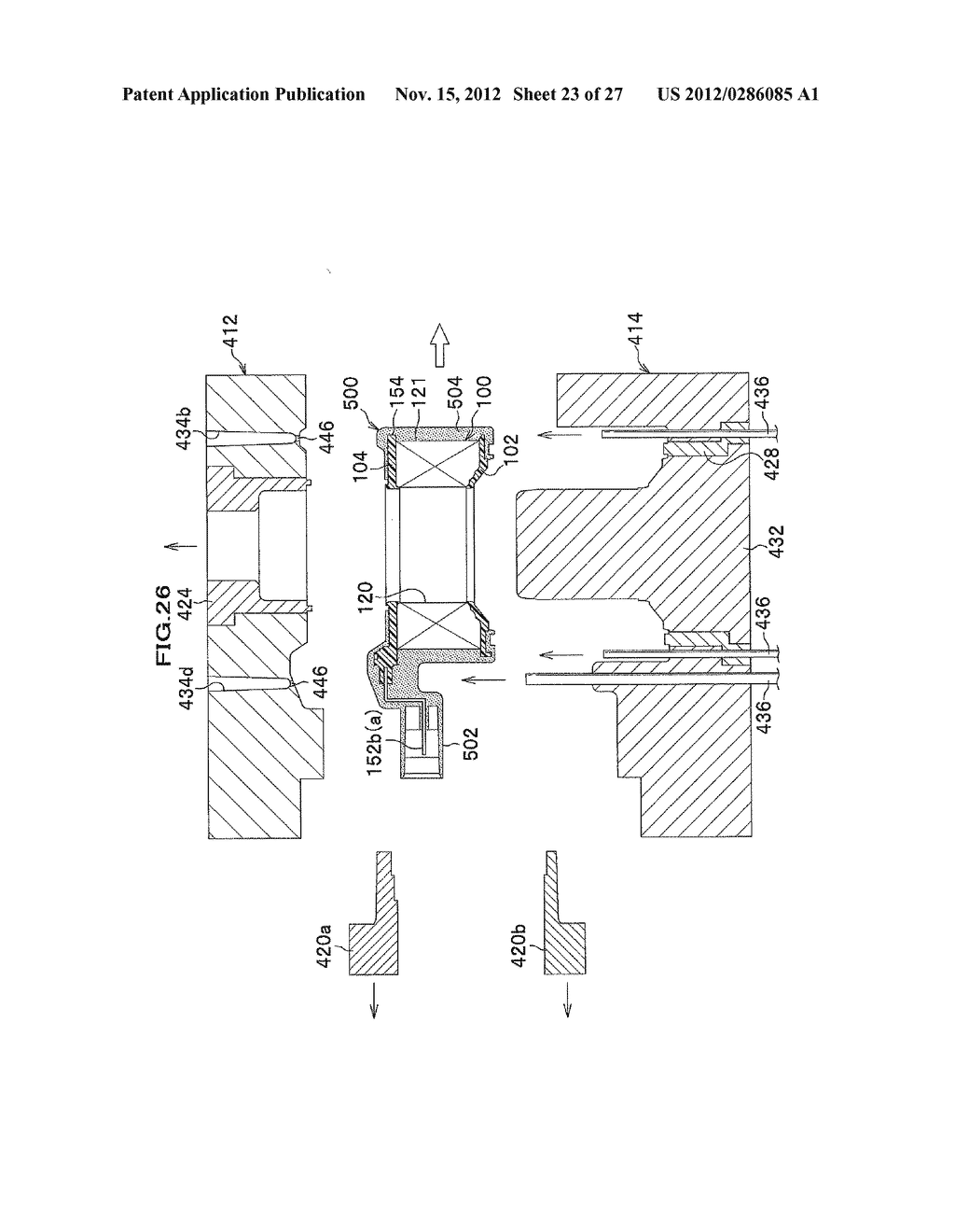 COIL WINDING SYSTEM AND METHOD FOR FABRICATING MOLDED COIL - diagram, schematic, and image 24