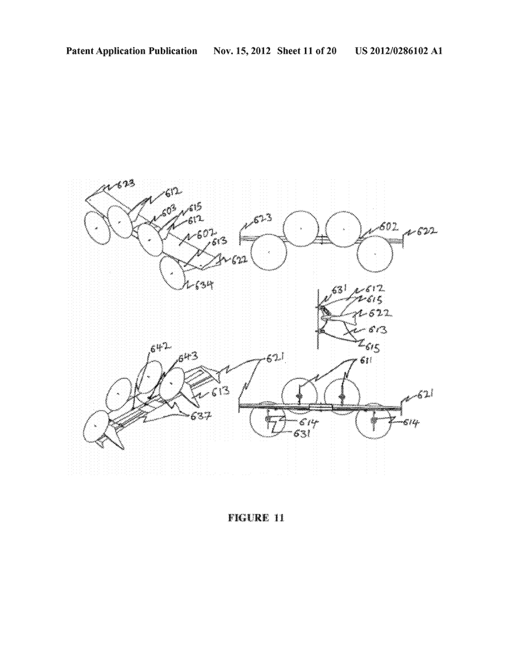 REMOTELY CONTROLLED VTOL AIRCRAFT,  CONTROL SYSTEM FOR CONTROL OF TAILLESS     AIRCRAFT, AND SYSTEM USING SAME - diagram, schematic, and image 12