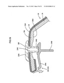 UTILITY PART ASSEMBLY FOR MOUNTING UTILITY PART TO VEHICULAR INTERIOR PART diagram and image