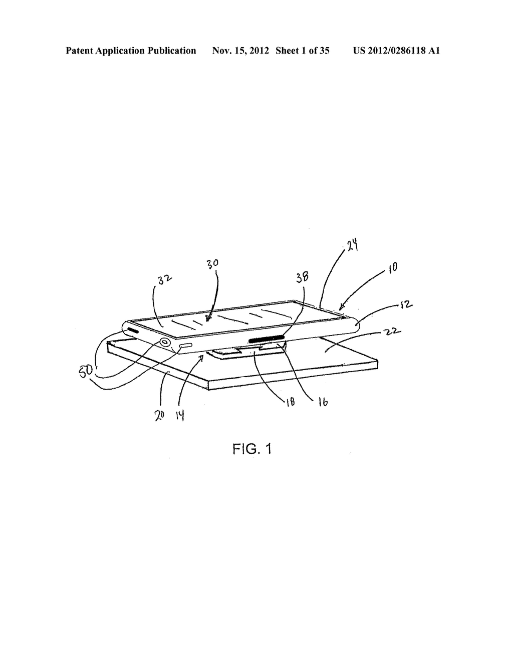 HANDS-FREE SYSTEMS FOR ATTACHING A PERSONAL ELECTRONIC DEVICE AND METHODS     FOR USING THE SAME - diagram, schematic, and image 02