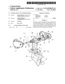 STEERING DEVICE OF OUTBOARD MOTOR diagram and image